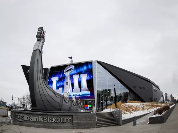 Minneapolis' US Bank Stadium.