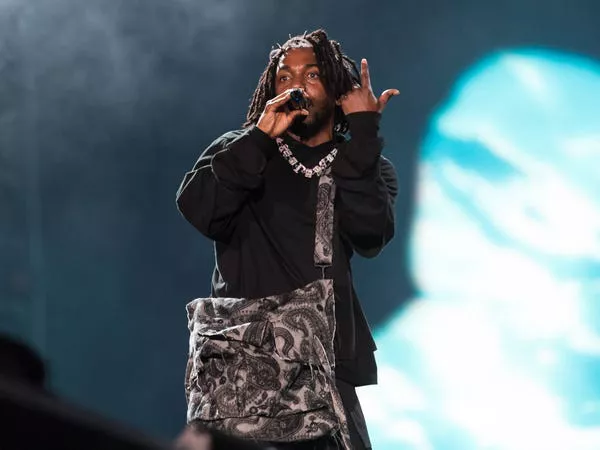 Kendrick Lamar performed at Rolling Loud Miami in 2022.