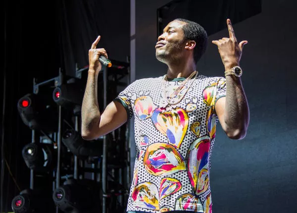 Meek Mill opened for The Pinkprint Tour in 2015.