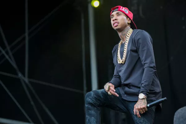 Tyga performed at Vestival festival in 2014.