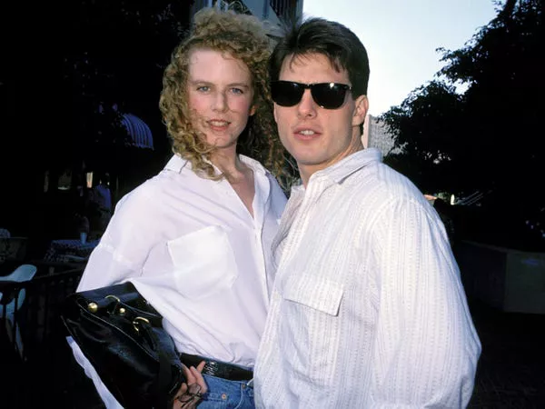 Nicole Kidman y Tom Cruise en 1990