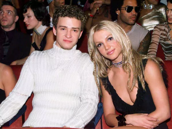 Justin Timberlake y Britney Spears en 2000