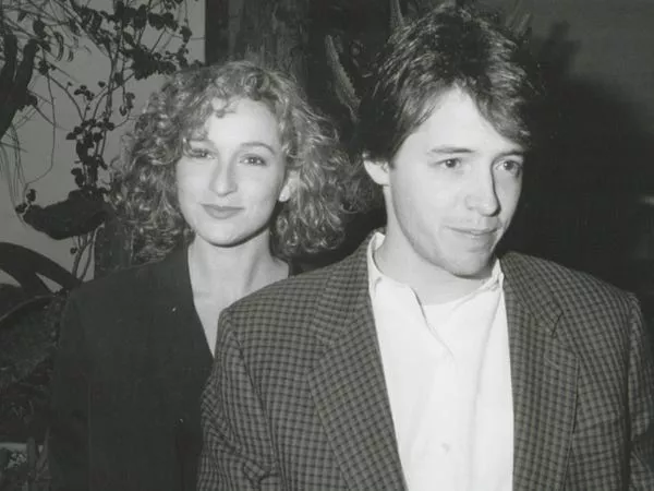 Jennifer Grey y Matthew Broderick en 1988.