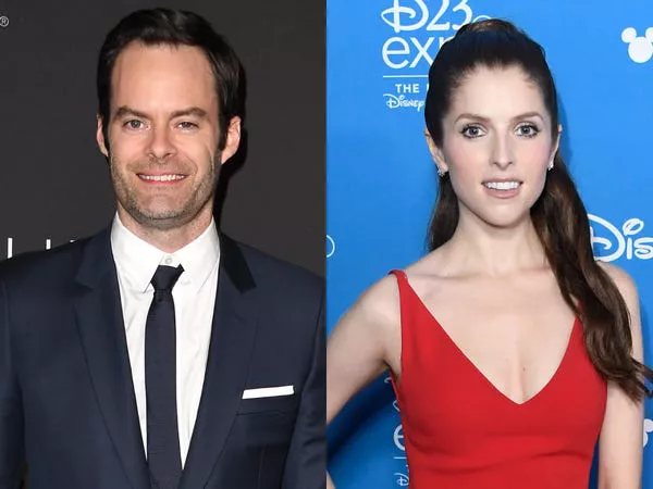 Bill Hader y Anna Kendrick.