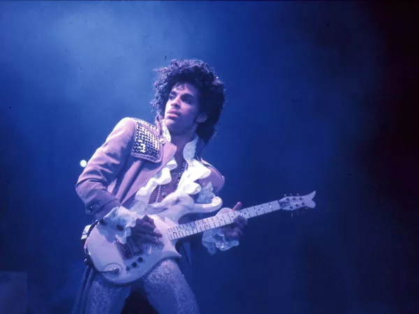 Prince en California en 1985.