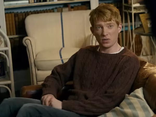 Domhnall Gleeson como Tim Lake en 'About Time'.