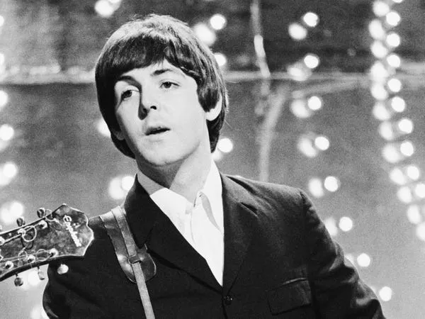 Paul McCartney en 1966.