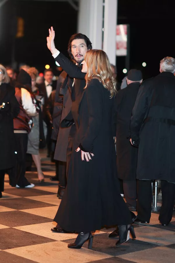 Adam Driver en la fiesta posterior de 'SNL50.'