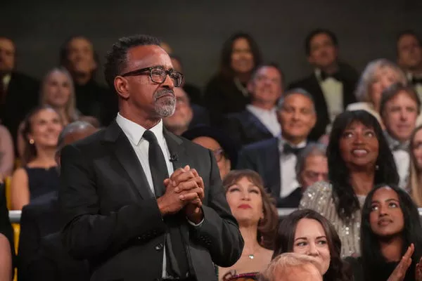 Tim Meadows en la audiencia de 'SNL50.'