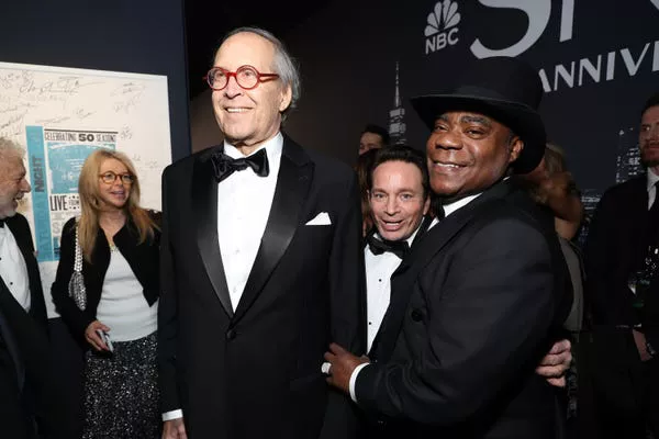 Chevy Chase, Chris Kattan y Tracy Morgan en 'SNL50.'