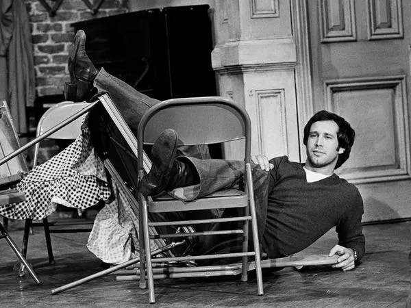 Chevy Chase en 1976. NBCU Photo Bank/NBCUniversal/Getty Images