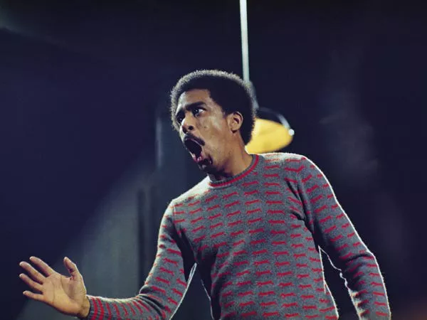 El presentador Richard Pryor durante el monólogo en 1975. NBCU Photo Bank/Getty Images