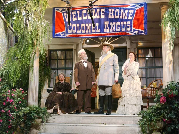 Rachel Dratch as Annabelle, Chris Parnell as Father, Christopher Walken as Colonel Angus, and Amy Poehler as Melinda during the 'Colonel Angus' sketch. Dana Edelson/NBCU Photo Bank/NBCUniversal/Getty Images