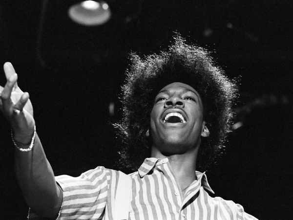 Eddie Murphy as Buckwheat during the 'Buh-Weet Sings' sketch in 1981. NBCU Photo Bank/NBCUniversal/Getty Images