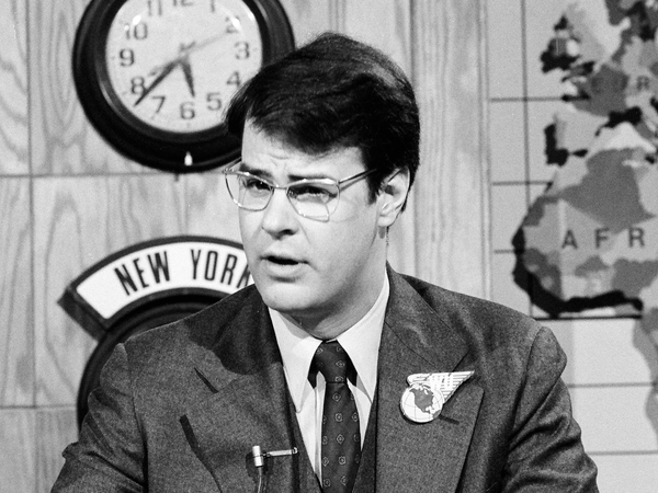 Dan Aykroyd on 'Point/Counterpoint.' Fred Hermansky/NBCU Photo Bank/NBCUniversal/Getty Images