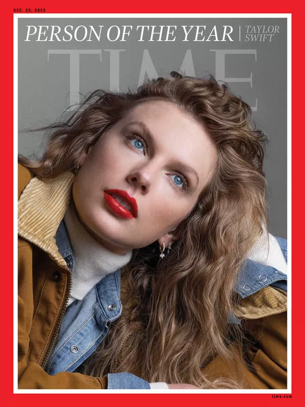 Taylor Swift es la Persona del Año 2023 de Time.