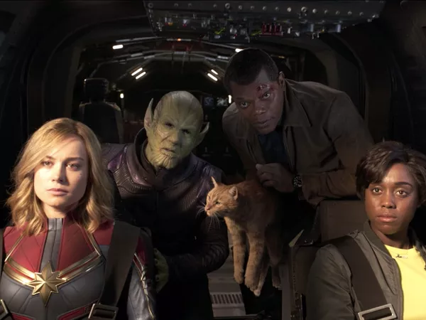 Brie Larson en 'Captain Marvel.' Disney/Marvel