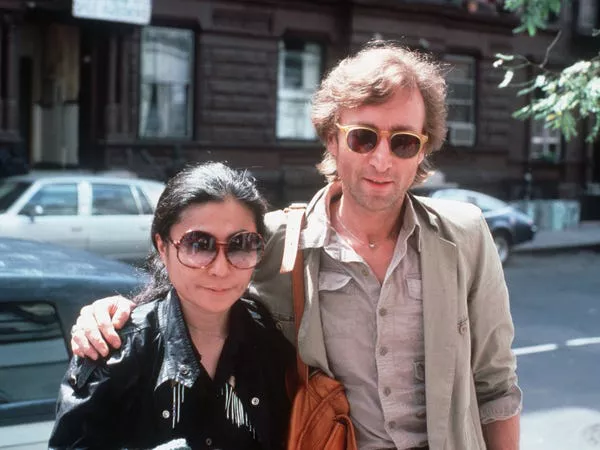 John Lennon y Yoko Ono