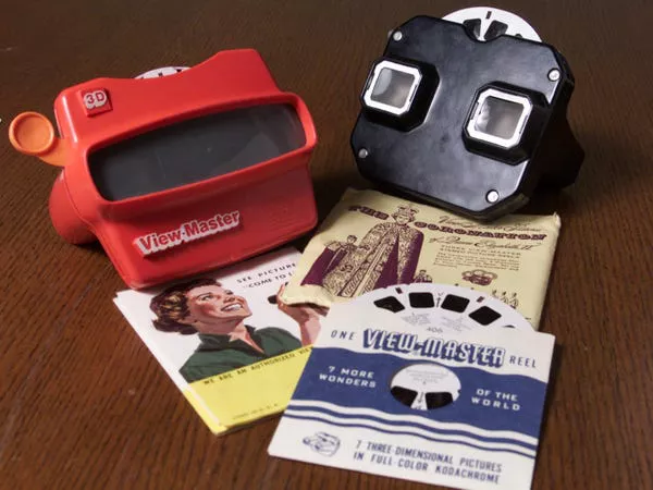 View-Master fue uno de los primeros anuncios de película de Mattel Films.