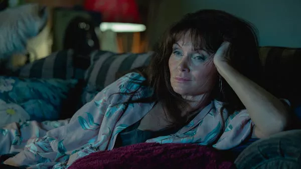 Essie Davis as Natalie Gibson in 'Apple Cider Vinegar.'