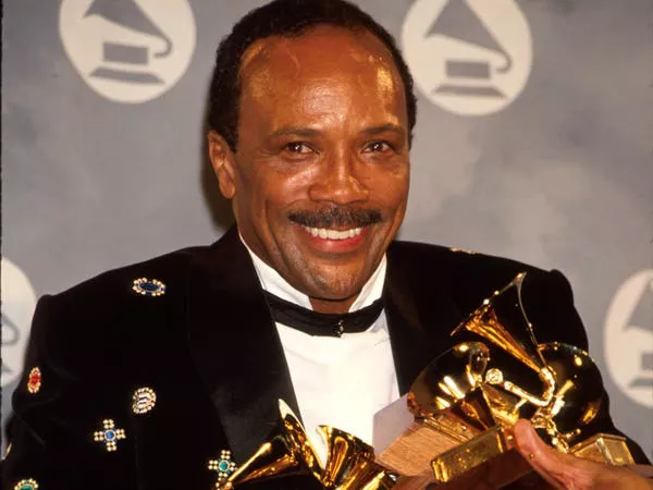 Quincy Jones en los Grammys 1991