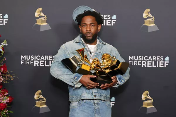 Kendrick Lamar ganó cinco premios en los Grammy 2025