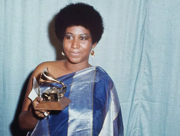 Aretha Franklin at the 13th Grammys