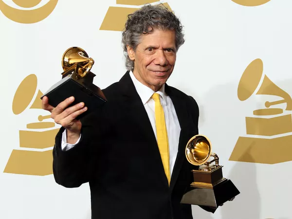 Chick Corea at the 55th Grammys