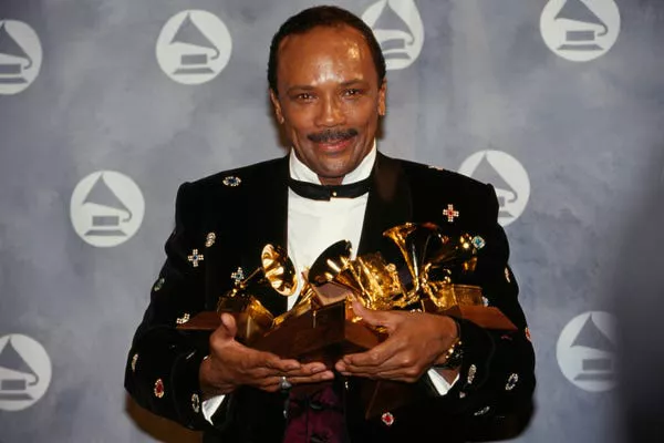 Quincy Jones at the 33rd Grammys