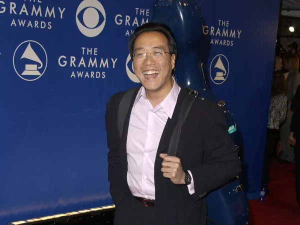 Yo-Yo Ma at the 45th Grammys