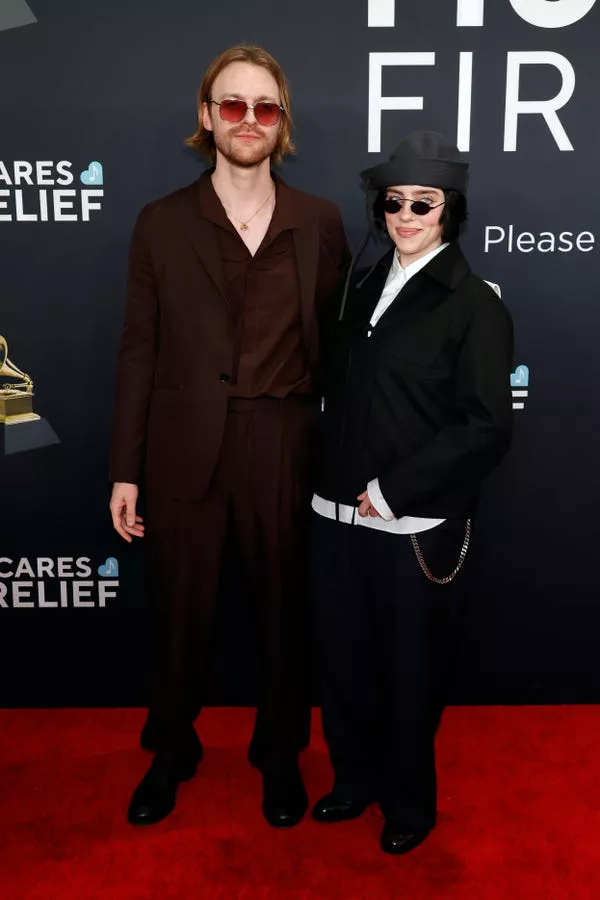 Billie Eilish y Finneas asistieron a los Premios Grammy 2025.