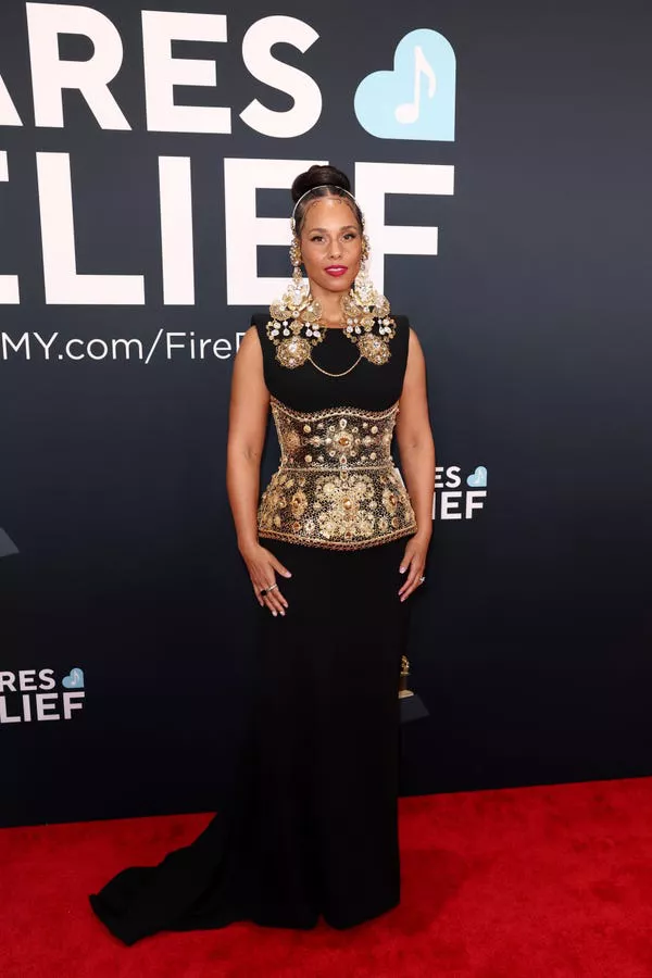 Alicia Keys en los 67º Annual Grammy Awards.