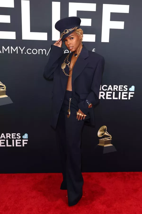 Janelle Monáe asistió a los Premios Grammy 2025.