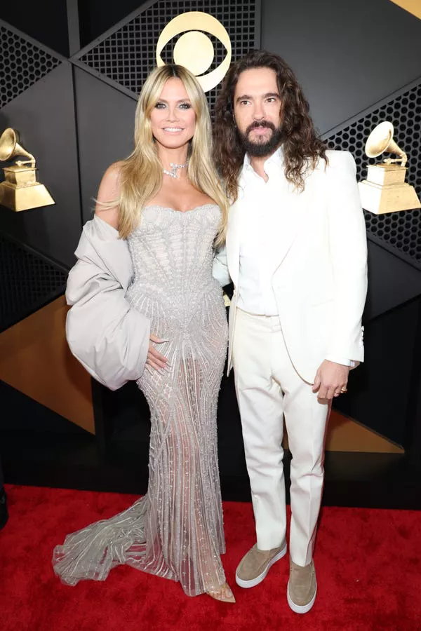 Heidi Klum y Tom Kaulitz en los Premios Grammy 67