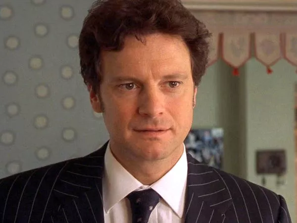 Colin Firth como Mark Darcy en 'Diario de Bridget Jones'.