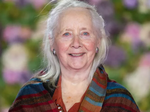 Gemma Jones en el estreno mundial de 'Bridget Jones: Enamorada de un chico' en enero.