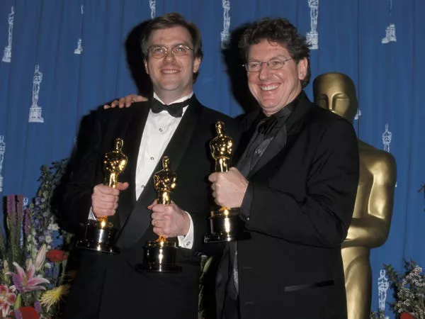 Gary Rydstrom (izquierda) ha ganado siete Oscars. Jim Smeal/Ron Galella Collection vía Getty Images