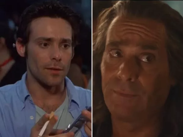 James Callis como Tom en 2001's 'Bridget Jones's Diary' y 2025's 'Bridget Jones: Mad About The Boy.'