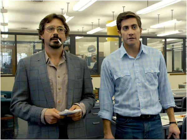 Robert Downey Jr. y Jake Gyllenhaal en 'Zodiac'. Paramount Pictures/Warner Bros. Pictures