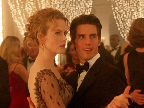 Nicole Kidman y Tom Cruise en 'Eyes Wide Shut'. Warner Bros.