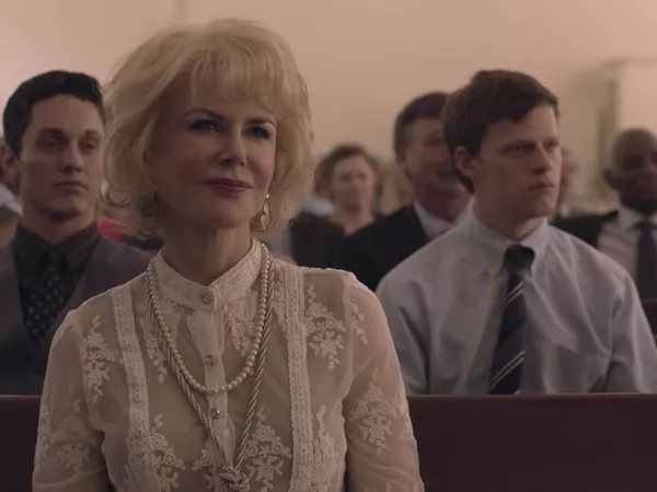 Nicole Kidman y Lucas Hedges en 'Boy Erased'. Focus Features