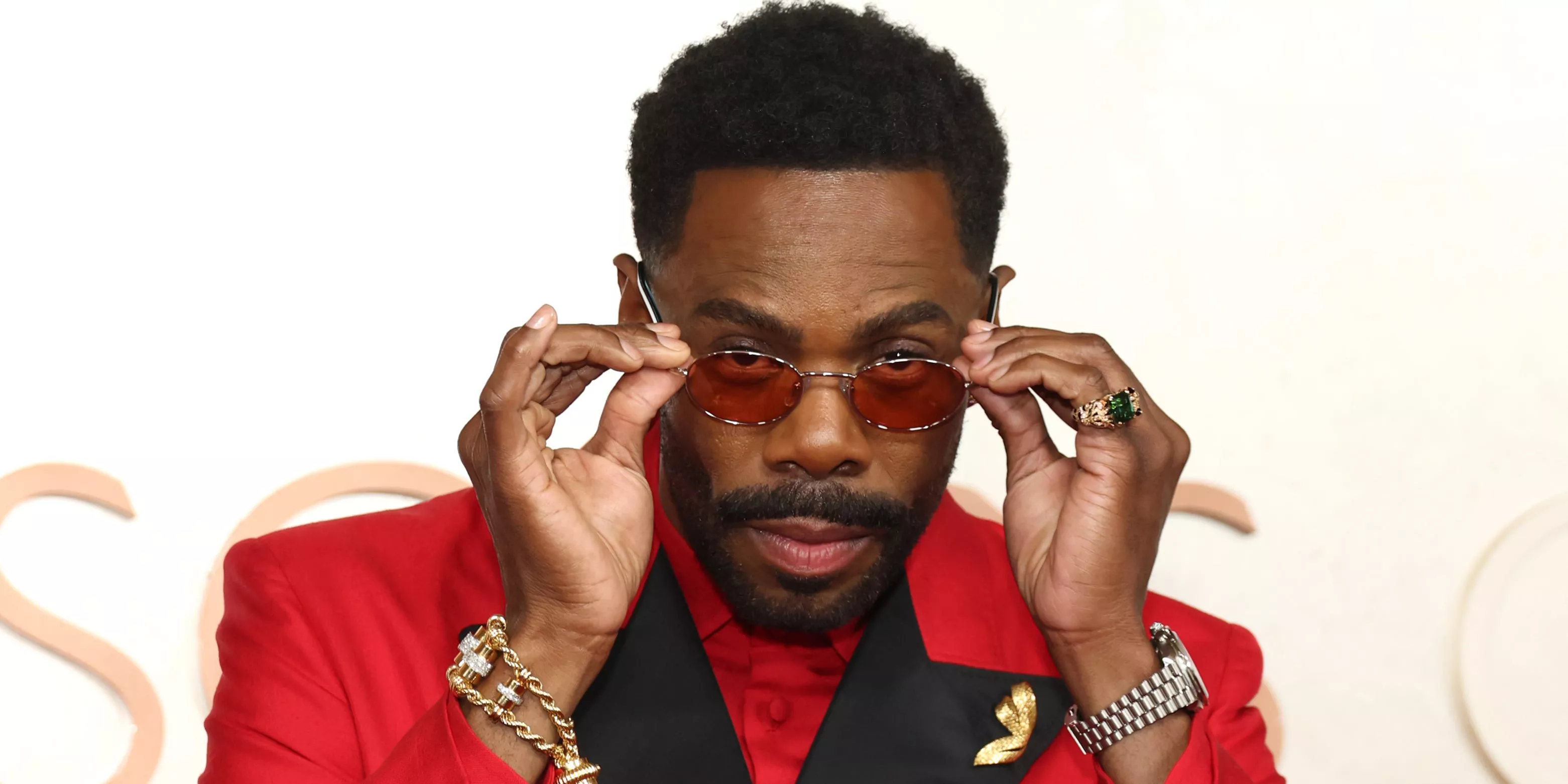 Colman Domingo lució un reloj personalizado de $160,000 en los Oscars