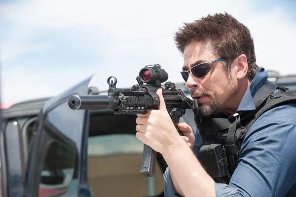 Benicio del Toro en 'Sicario'.