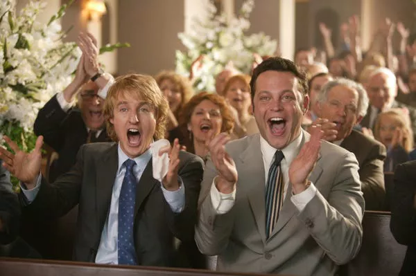 Owen Wilson y Vince Vaughn en 'Wedding Crashers'.