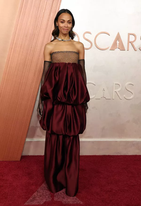 Zoe Saldaña en los Oscars