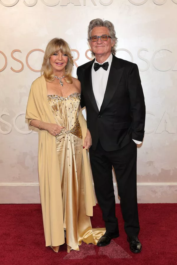 Goldie Hawn y Kurt Russell asistieron a los Oscars 2025