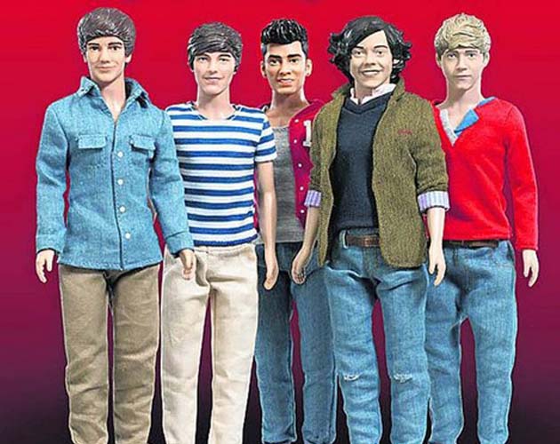 muñecos one direction mattel