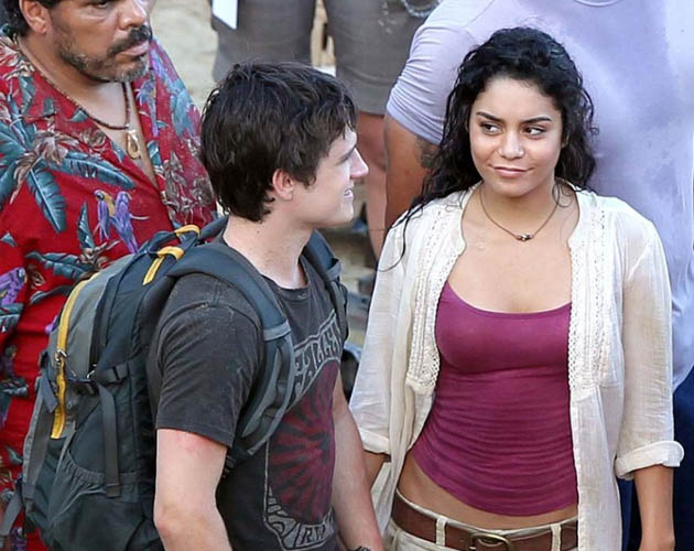 Vanessa Hudgens Y Josh Hutcherson En El Trailer De Viaje A La Isla Misteriosa Red